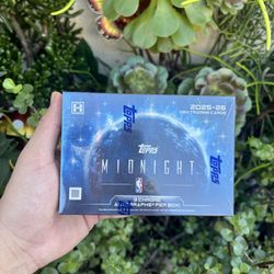 Topps Midnight Basketball Hobby Box