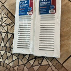 14”x4” 2 Way Ceiling/wall Register 