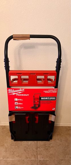 Milwaukee pack out dolly cart 2 wheel packout