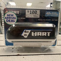 40 V Hart Battery