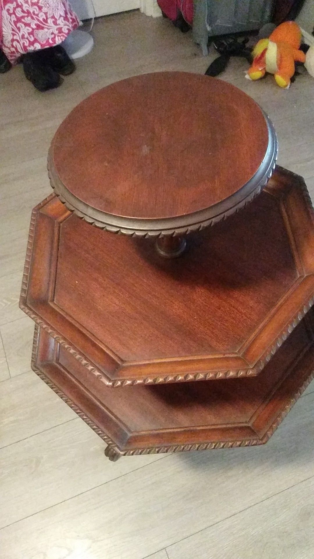 Antique 3 tier table