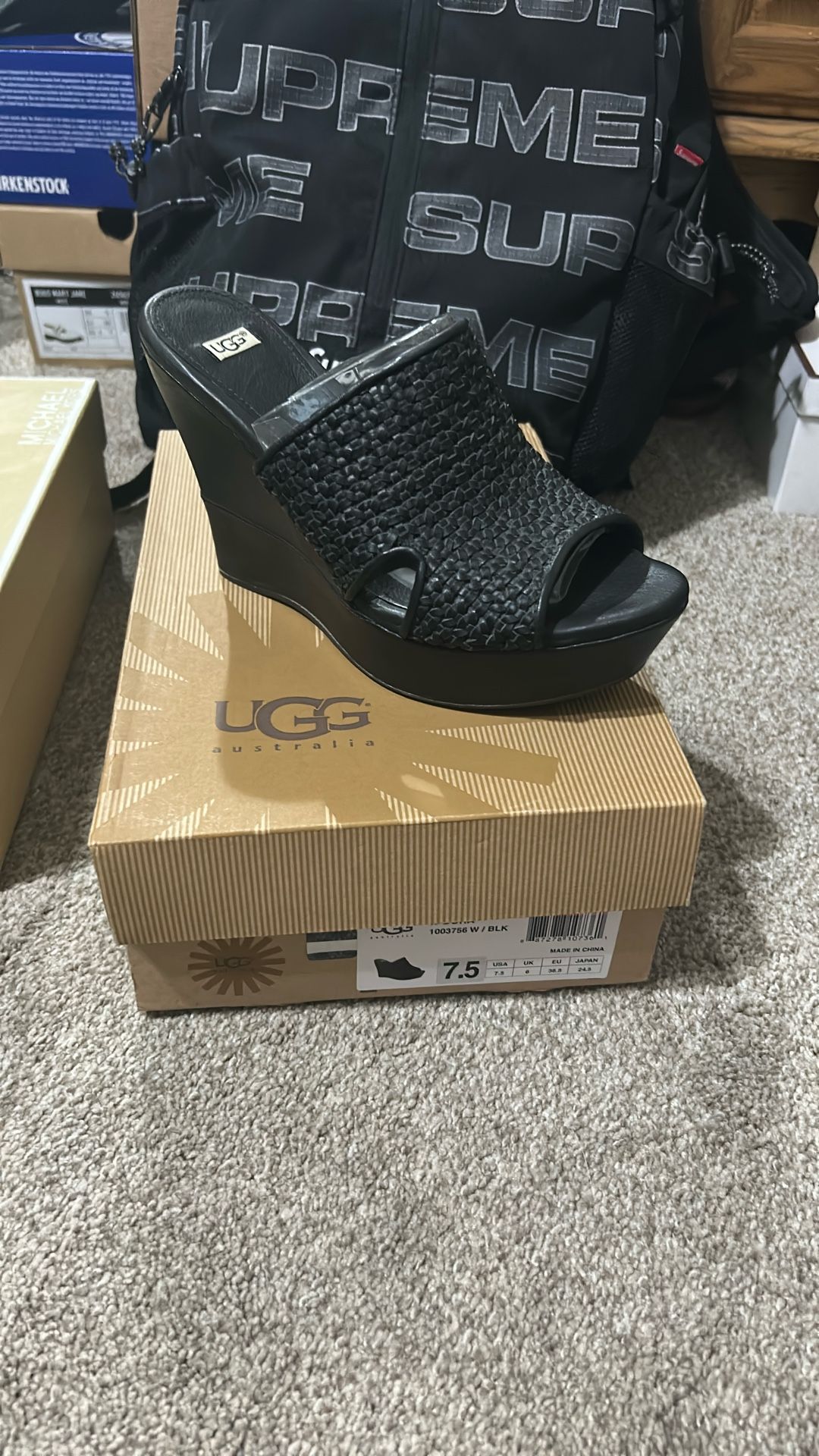 Uggs wedge sandal platforms