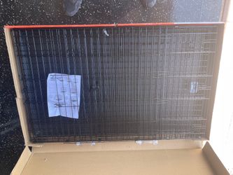 48” Double Door Dog Crate – XL – $60