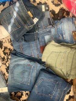 Mixed Denim Jeans Lot – Buffalo, Rock & Republic, Levi's