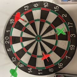 Dartboard And Darts