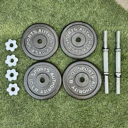 Sports authority weight discount set