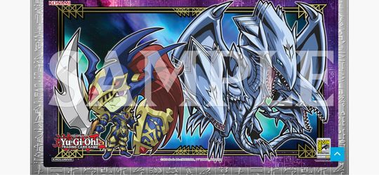 Comic con exclusive Konami yugioh playmat
