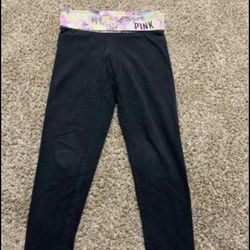 PINK Yoga Leggins size Small