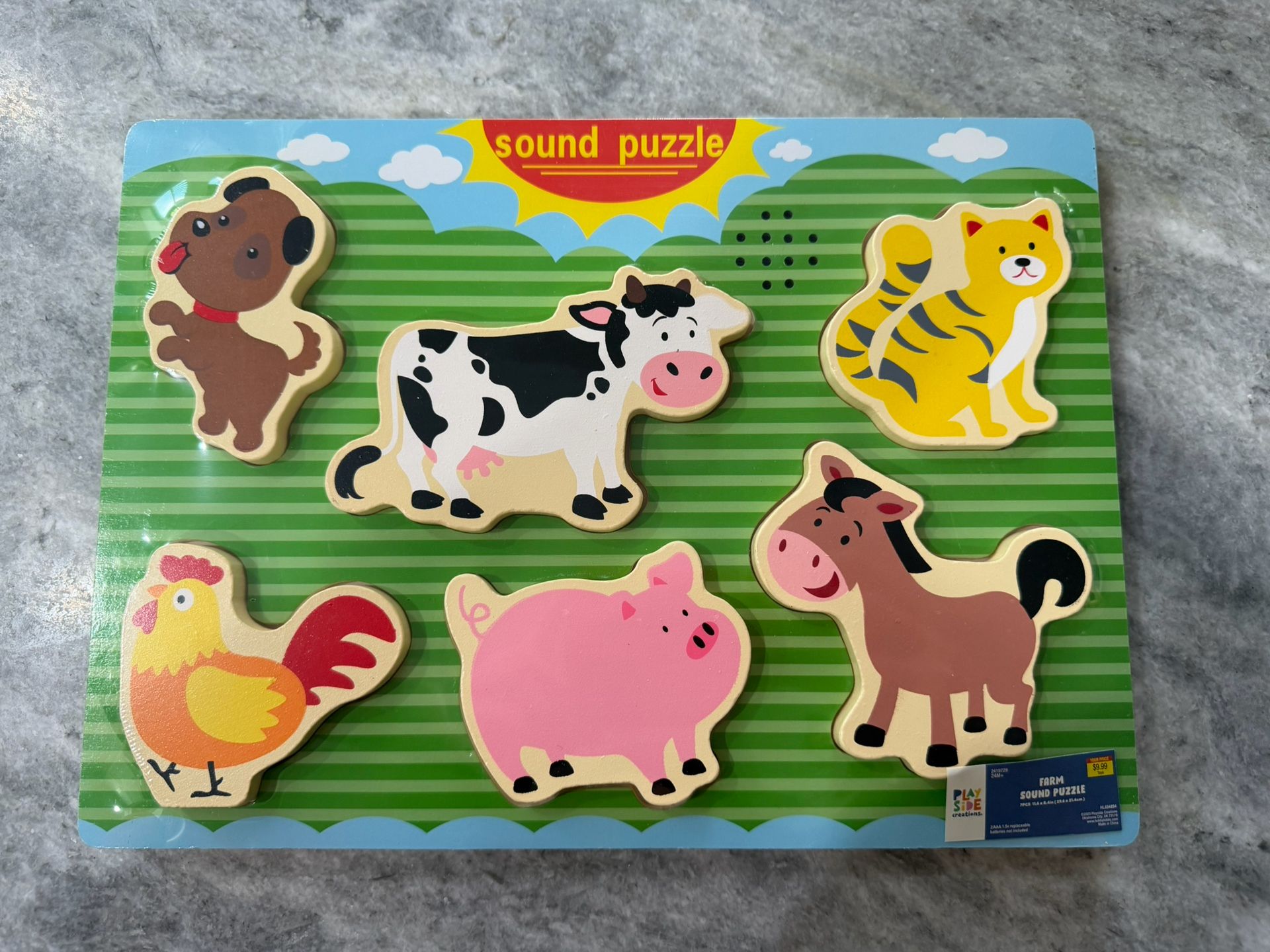 Brand New Farm Animal Sound Puzzle