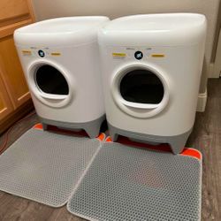 2 Pura X Litter Robot