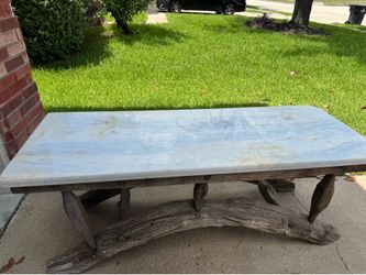 Granite outdoor table