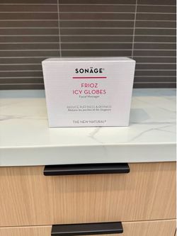 SONAGE Frioz icy globes facial massager NEW IN BOX