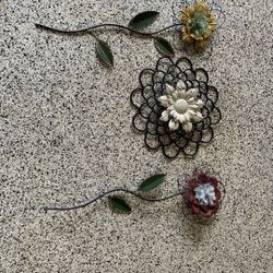 Rod Iron Wall Hanging Decoration