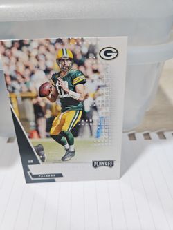 Aaron Rodgers 2020 Panini playoff card #159