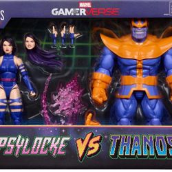 Marvel legends Gamerverse Psylocke Vs. Thanos