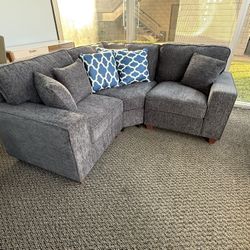 New Gray Sectional- 