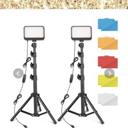 Torjim  led 2 pack video lighting kit