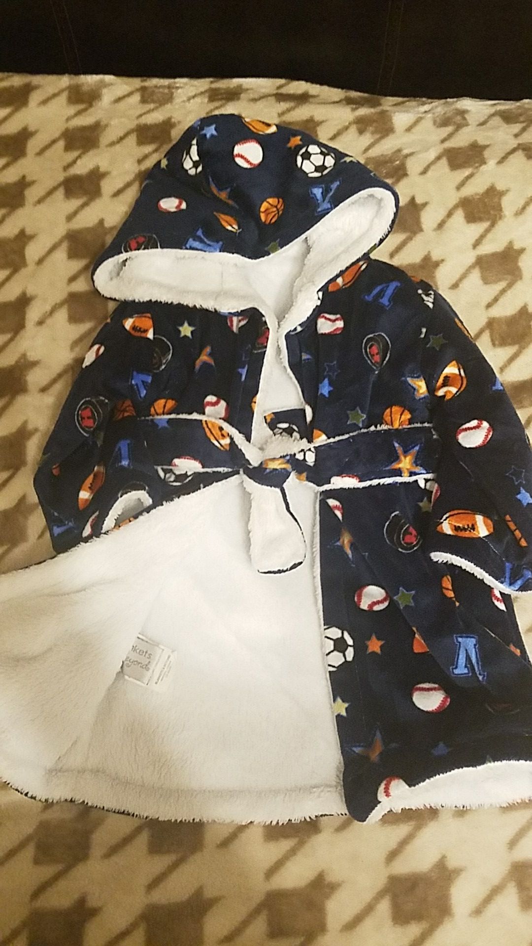 Baby bath robe