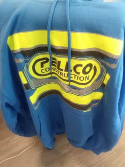 Pellco construction hoody size large for men