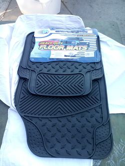 Heavy-duty floor mats