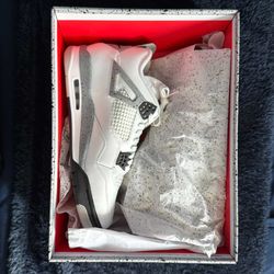 Jordan 4 retro white cement