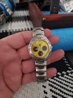 Men s Fossil blue watch for Sale in Torrance CA OfferUp