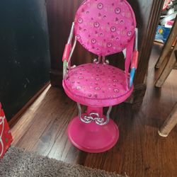 Our Generation Pretty Pink Salon Chair