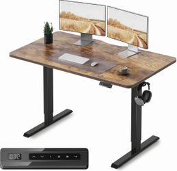 Adjustable standing desk- wood, like new