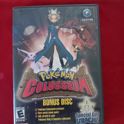 Pokemon Colosseum Bonus Disk Nintendo Gamecube