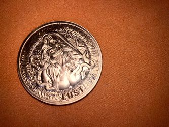 Lust Seven Deadly Sins 1oz copper Round Coin
