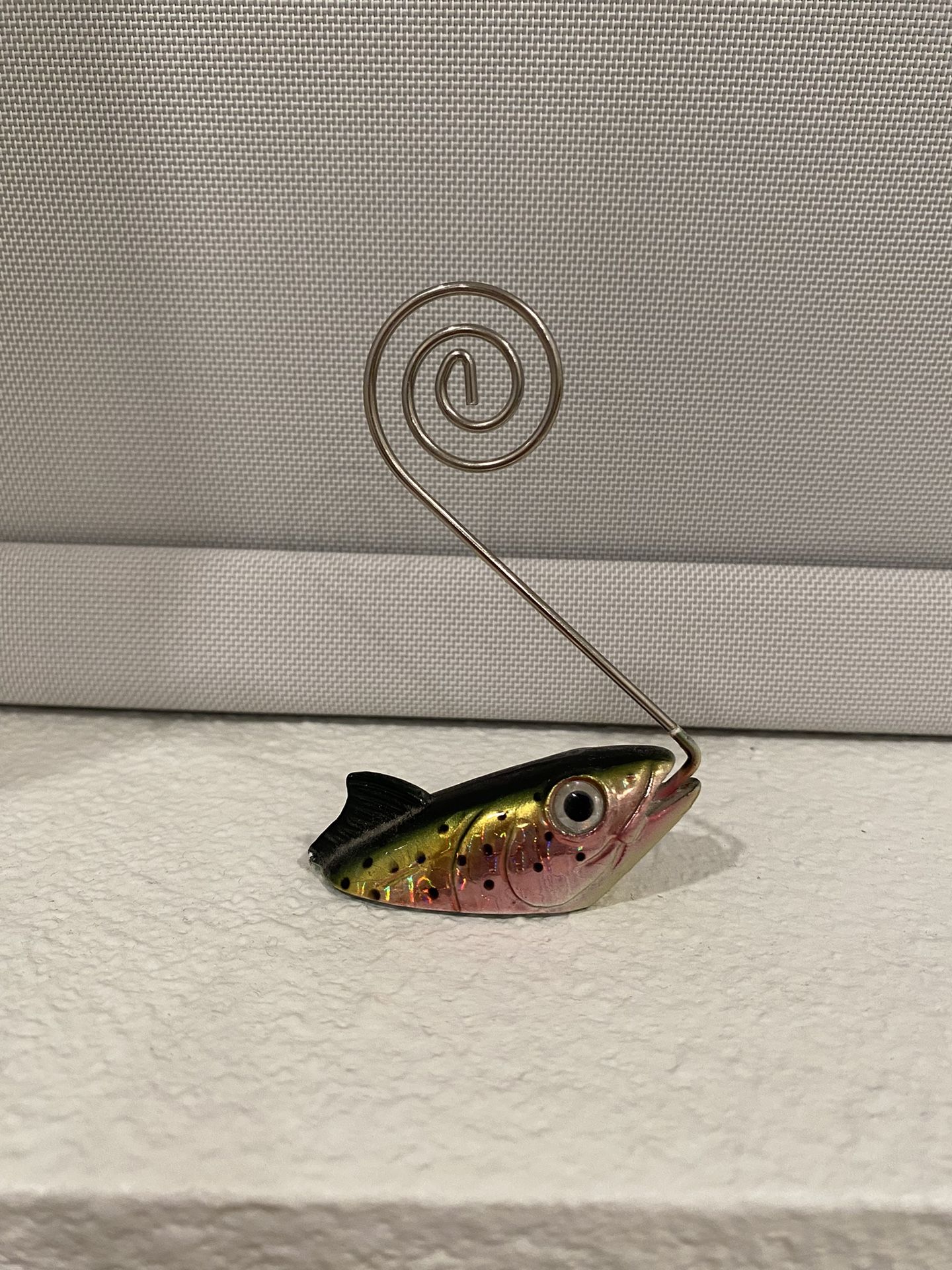 Fish Card Envelope Holder Picture Frame