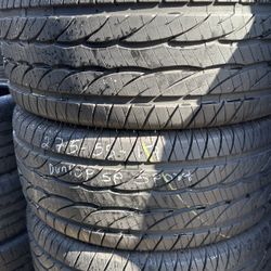 Set Of Tires (4) 275-55-17 Dunlop SP Sport