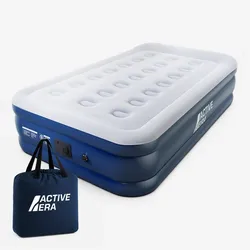 Single Comfort Air Bed – Grey/Navy Single Size bed