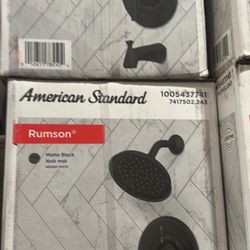 American Standard Shower Set Black 