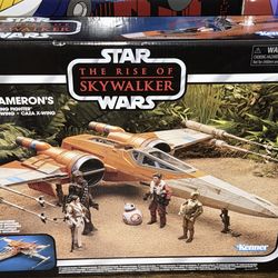 Star Wars Vintage Collection Rise Of Skywalker Poe Dameron's X-Wing Fighter New Kenner Hasbro
