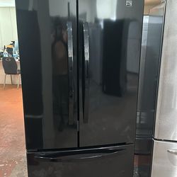 Black Kenmore Refrigerator Fully Covered Warranty!