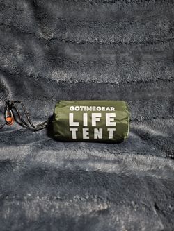 Survival shelter for back pack