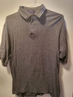 Bill Blass Gray Polo L