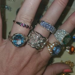 Sterling Silver Rings 50 Each