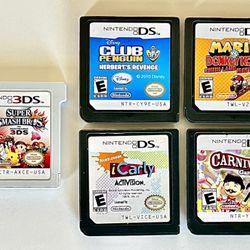 3DS And DS nintendo games