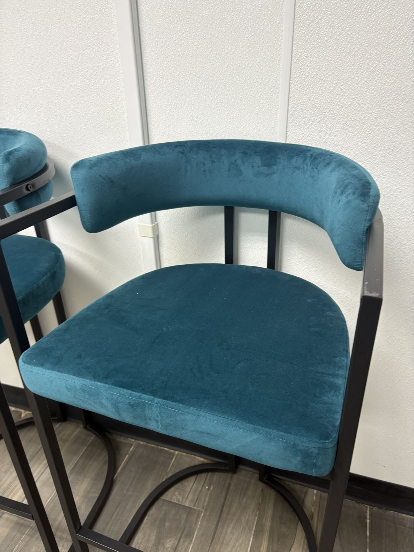 Modern 30 Inch Barstools Teal Color