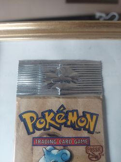 Pokemon Fossil Booster Pack 1999 Sealed Lapras Art for Sale in Las Vegas,  NV - OfferUp