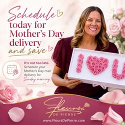 Schedule your Mother’s Day delivery now