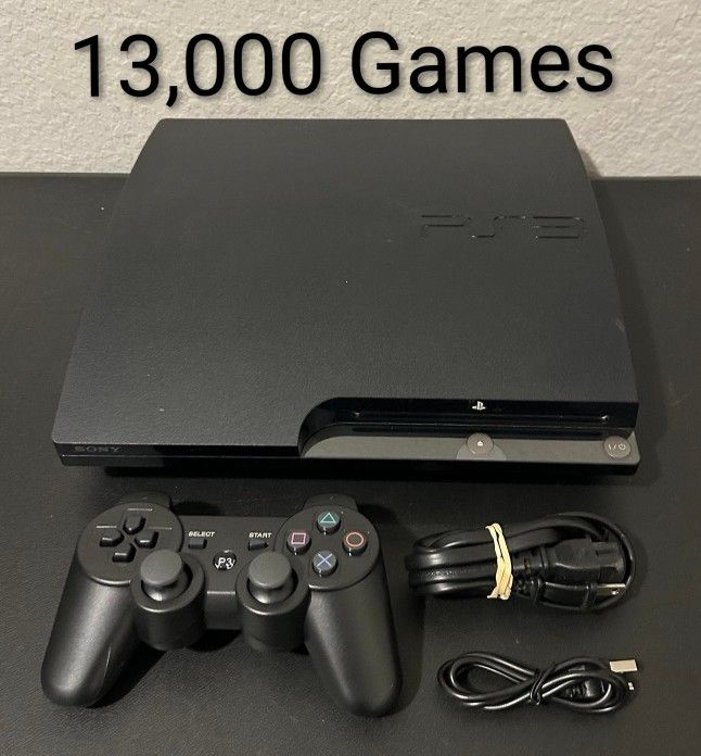 PS3 With 13,000 Games (Great 4 Xmas 🎄)