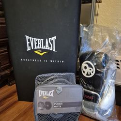 Kick Boxing, Boxing Strike Bag, Punch Mitts, Boxing Gloves