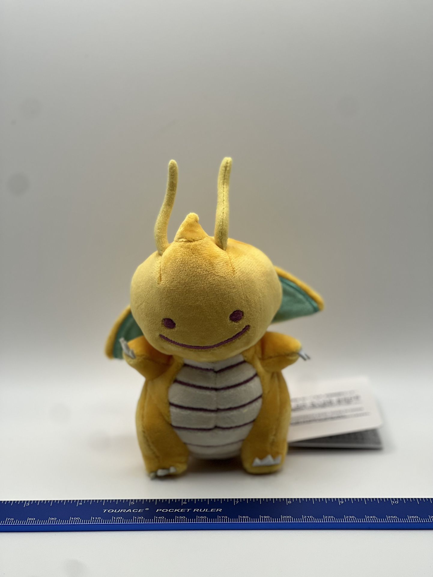 Ditto as Dragonite Pokémon Plush 6”