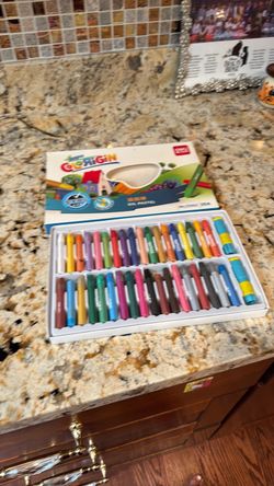 New pack of 36 oil pastels