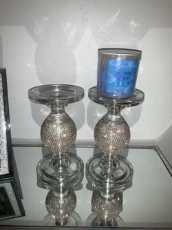 Diamond Candle Holders