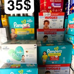 PAMPERS HUGGIES AND MORE