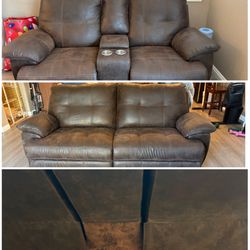 Two Love Seat Recliner 
